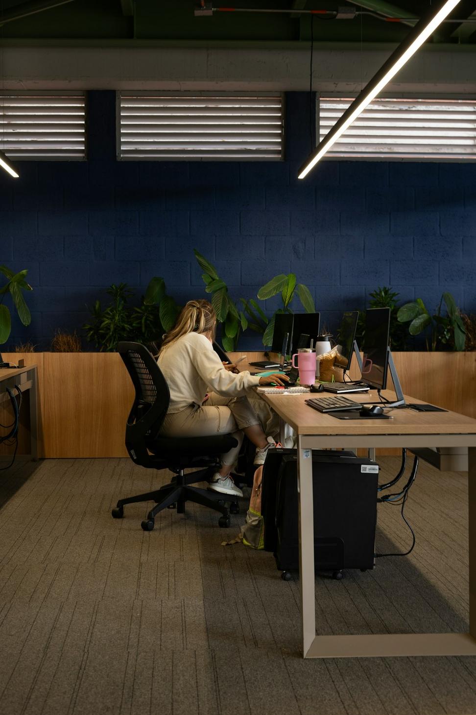 Office complex workspace